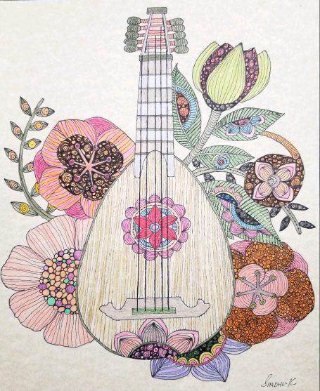 Melodies in Bloom (8.5in x 11in)