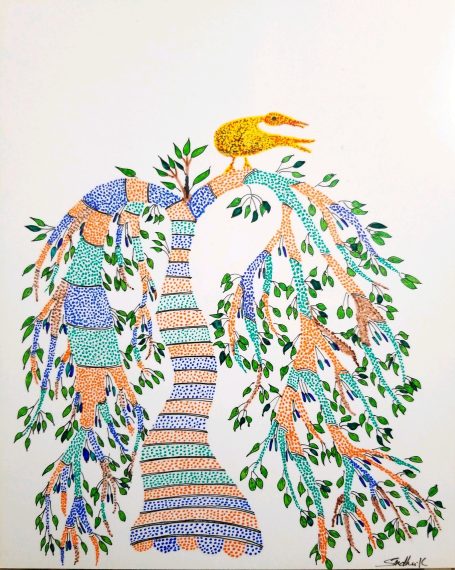 Tapestry of Living Lines (8.5in X 11in)