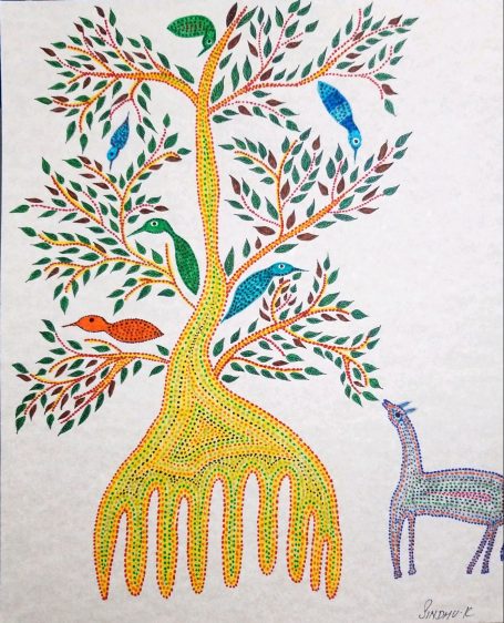 The Golden Canopy (8.5in x 11in)