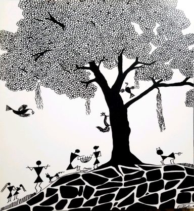 The Sheltering Shadow (8.5in x 11in)